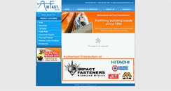 Desktop Screenshot of airfastdistributors.com