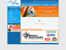 Tablet Screenshot of airfastdistributors.com